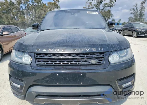 2016 Land Rover Range Rover Sport Sc из США, поврежденный, VIN SALWR2EF6GA100142